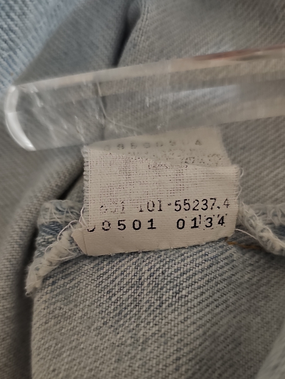 Levi's 501 Original Fit Men's Vintage Jeans 33x30 - Picture 11 of 12